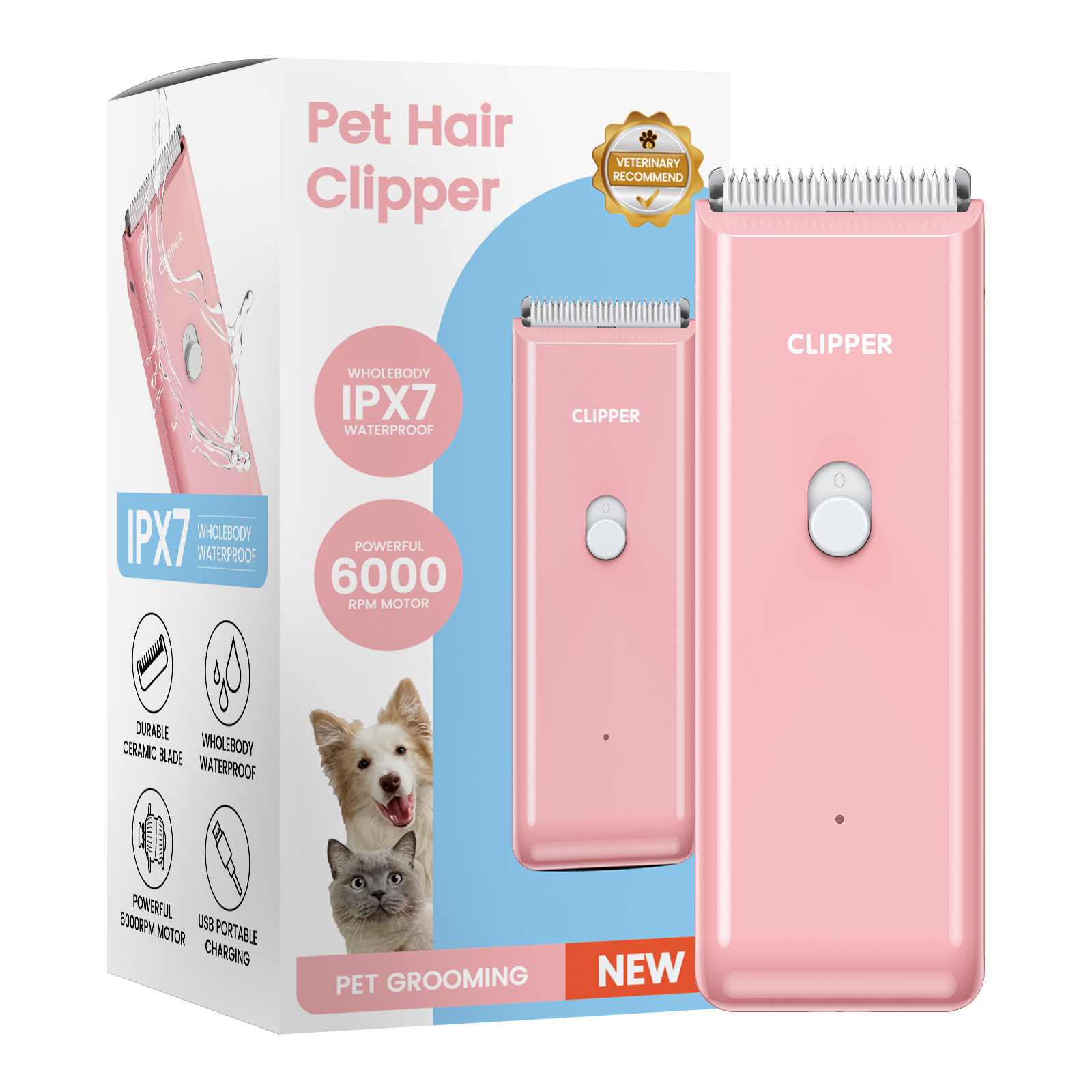 Fear-Free Grooming! waterproof - огляд і ціна Hair Care Logo