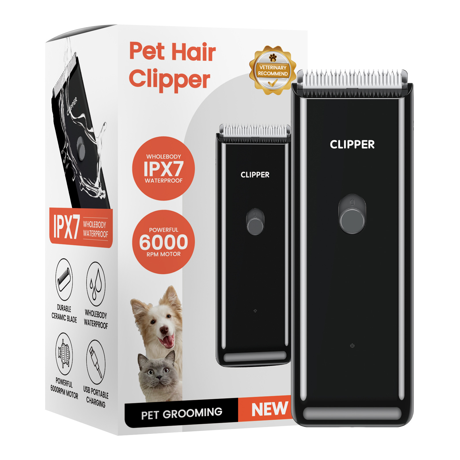 Fear-Free Grooming! waterproof - огляд і ціна Hair Care Logo