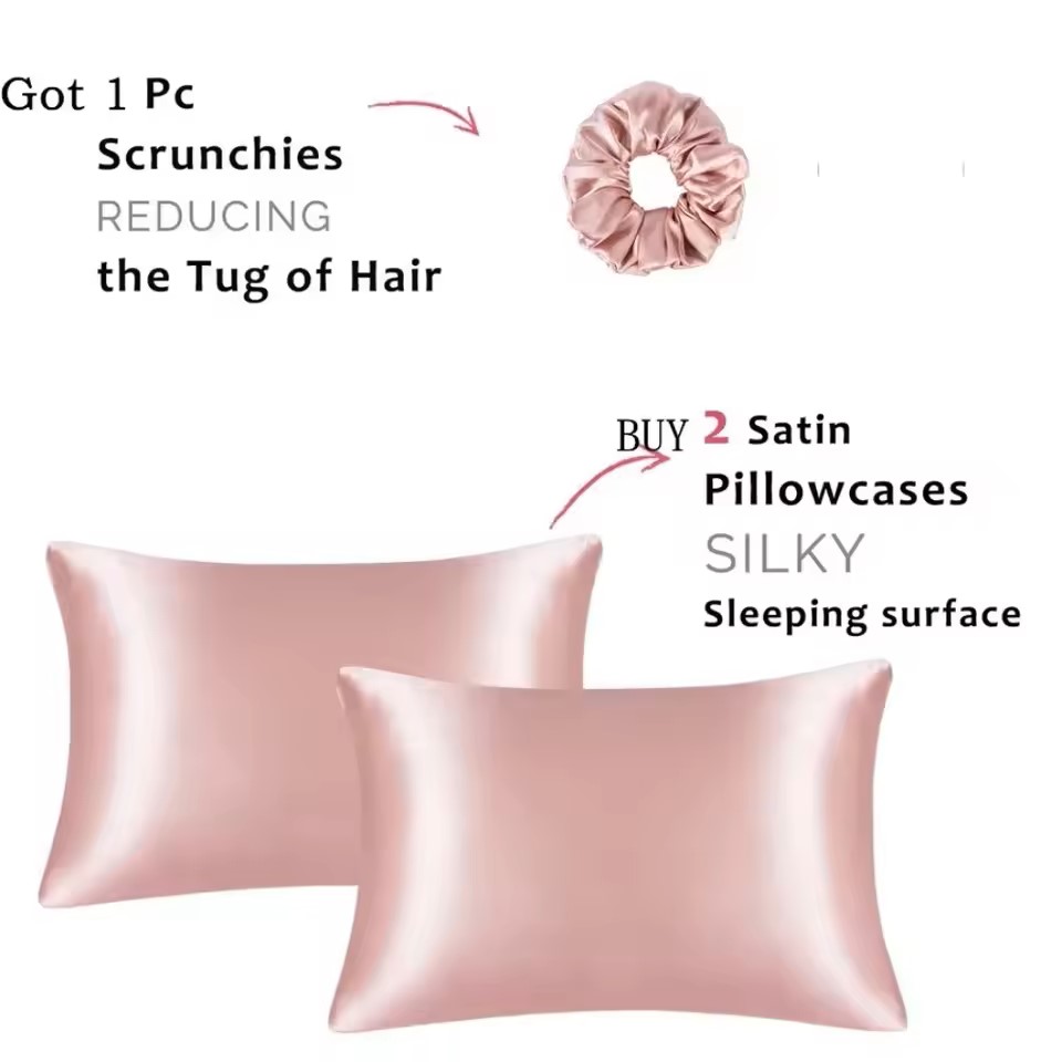 Kuup 1pcs Pillowcase Pillow Co - огляд і ціна Satin Pillowcase Silk