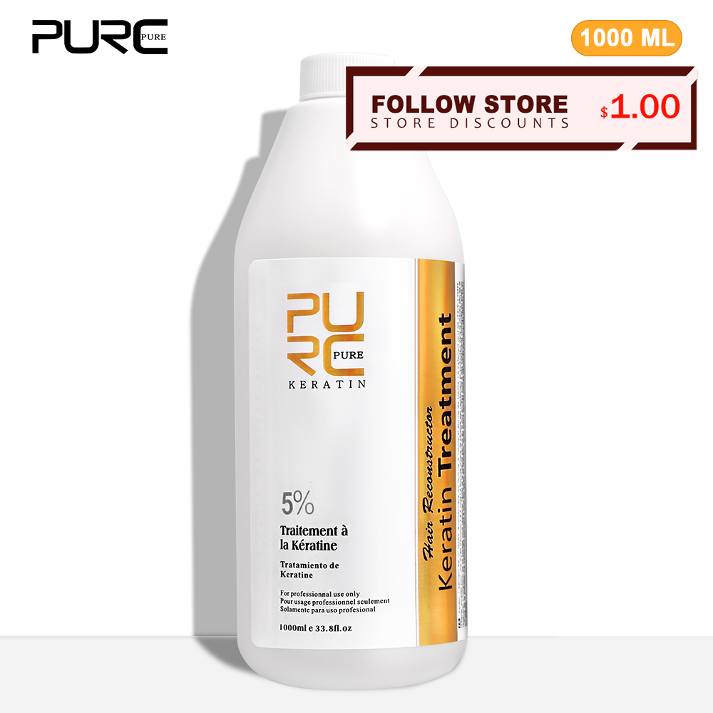PURC 5% Keratin Smoothing Trea - огляд і ціна Hair Care Curly Hair
