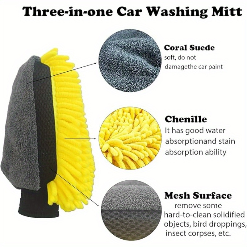 Car Care Double Sided Gloves W - огляд і ціна Hair Care Long Hair