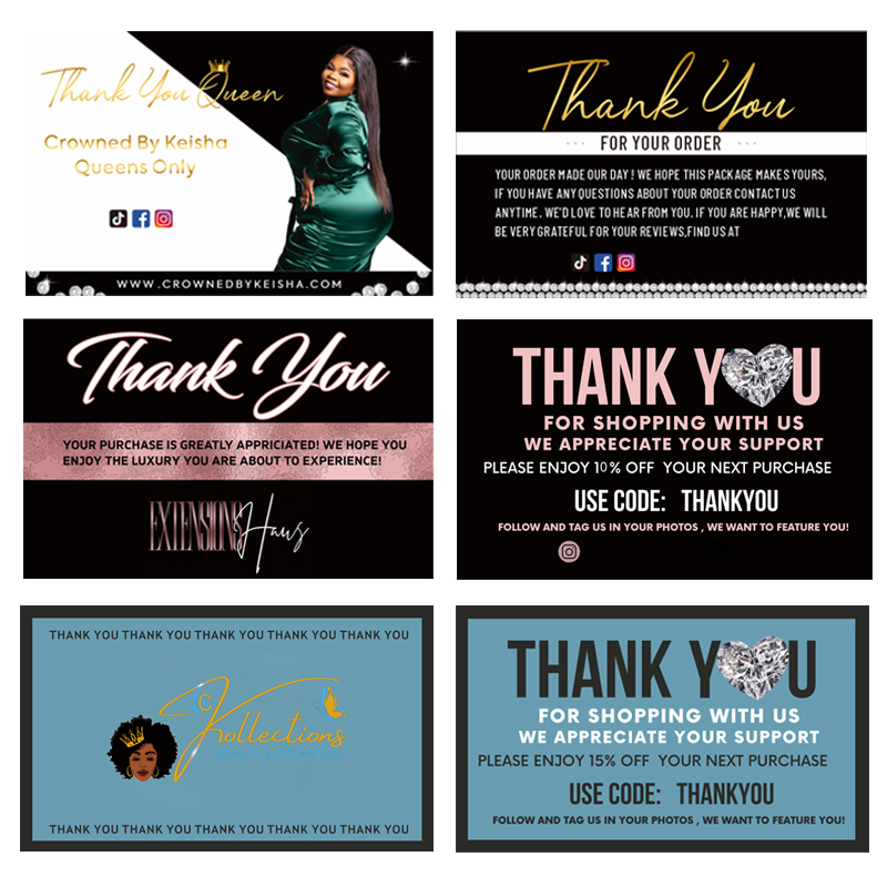 Personalize Business Thank You - огляд і ціна Hair Care Logo