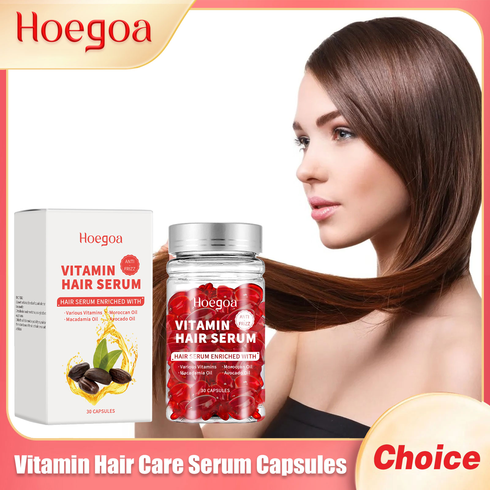 Vitamin Hair Care Serum Capsul - огляд і ціна Hair Care Long Hair