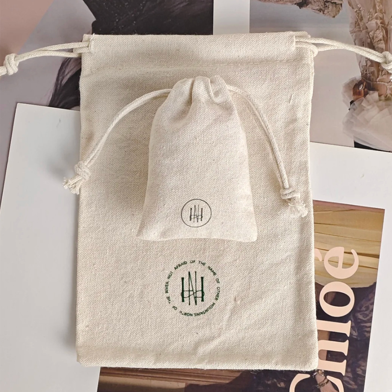 Natural Cotton Gift Bags Beaut - огляд і ціна Hair Care Logo