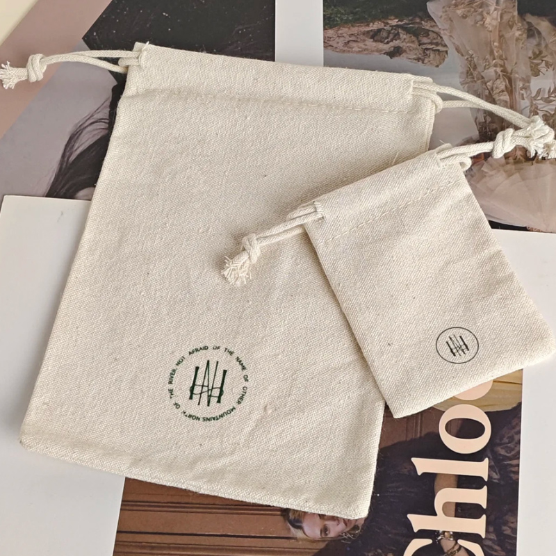 Natural Cotton Gift Bags Beaut - огляд і ціна Hair Care Logo