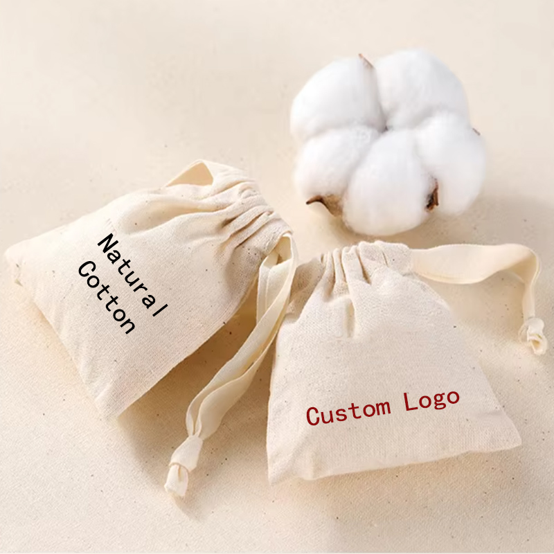 Natural Cotton Gift Bags Beaut - огляд і ціна Hair Care Logo